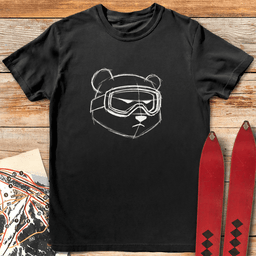 Send IT Bear T Shirt Gift For Skier
