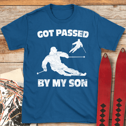 Passed By My Son T Shirt Gift For Skier
