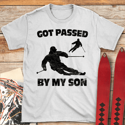 Passed By My Son T Shirt Gift For Skier