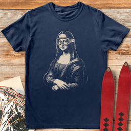 Mona Shreds T Shirt Gift For Skier
