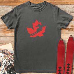 Maple Skier T Shirt Gift For Skier