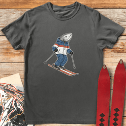 Fish Out Of Water T Shirt Gift For Skier