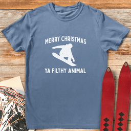 Filthy Animal Snowboard T Shirt Gift For Snowboarder
