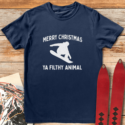 Filthy Animal Snowboard T Shirt Gift For Snowboarder