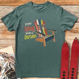 Every King T Shirt Gift For Skier