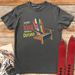 Every King T Shirt Gift For Skier