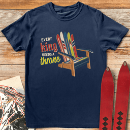 Every King T Shirt Gift For Skier