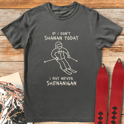 Shenanigan T Shirt Gift For Skier