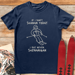 Shenanigan T Shirt Gift For Skier