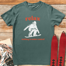 Relax Snowboard T Shirt Gift For Snowboarder