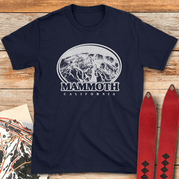 Mammoth T Shirt Gift For Skier