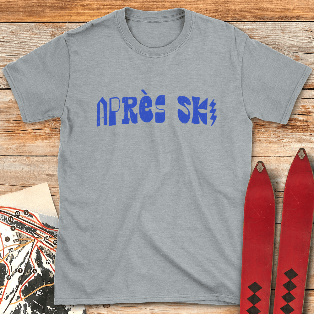 Quirky Apre S T Shirt Gift For Skier
