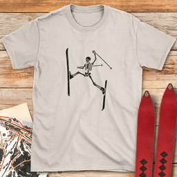 Dead Daffy T Shirt Gift For Skier