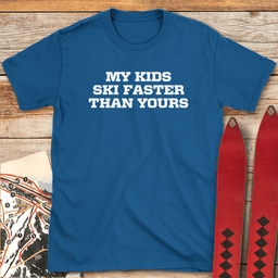 My Kids RIP T Shirt Gift For Skier
