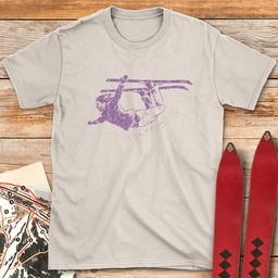 She Flies Ski T Shirt Gift For Skier