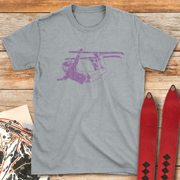 She Flies Ski T Shirt Gift For Skier