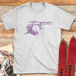 She Flies Ski T Shirt Gift For Skier