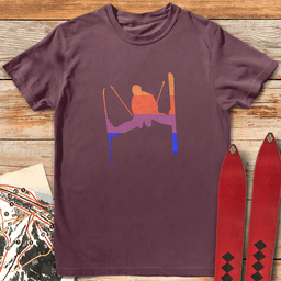 Rainbow Kosak T Shirt Gift For Skier