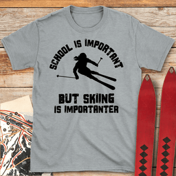 Shreducation T Shirt Gift For Skier