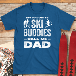 Favorite Ski Buddies T Shirt Gift For Skier