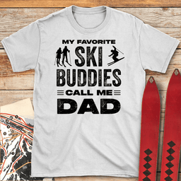 Favorite Ski Buddies T Shirt Gift For Skier