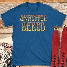 Graceful Shred T Shirt Gift For Skier