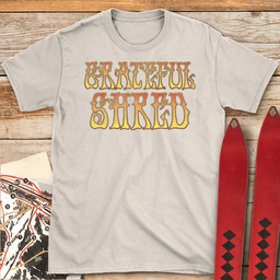 Graceful Shred T Shirt Gift For Skier