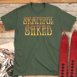 Graceful Shred T Shirt Gift For Skier