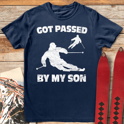 Passed By My Son T Shirt Gift For Skier