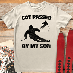 Passed By My Son T Shirt Gift For Skier