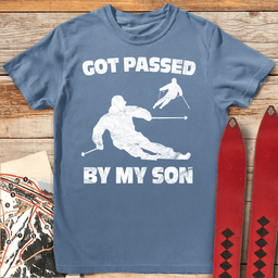 Passed By My Son T Shirt Gift For Skier