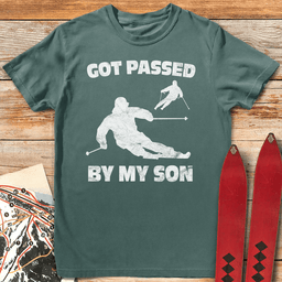 Passed By My Son T Shirt Gift For Skier