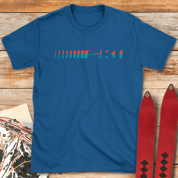 Racer Go Vintage T Shirt Gift For Skier