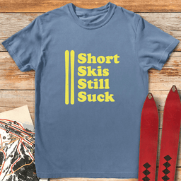 Short Skis Suck T Shirt Gift For Skier
