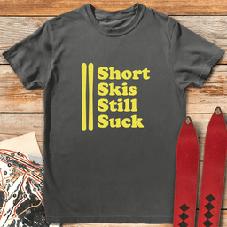 Short Skis Suck T Shirt Gift For Skier