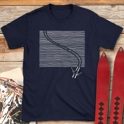 Line Carver T Shirt Gift For Skier