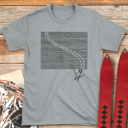 Line Carver T Shirt Gift For Skier