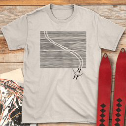 Line Carver T Shirt Gift For Skier