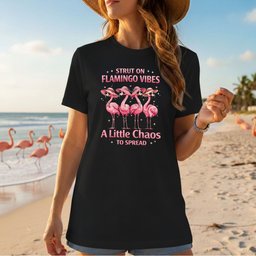A Little Chaos Flamingo Shirt T Shirt Gift For Flamingo Lover