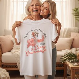 Mess With My Flamingos You Will Meet The Crazy Grammingo Funny T Shirt Gift For Flamingo Lover