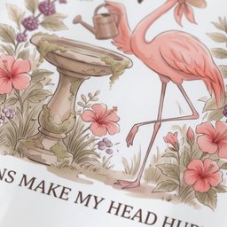 Flamingos Make Me Happy Humans Make My Head Hurt Funny Introvert T Shirt Gift For Flamingo Lover
