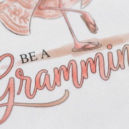 Personalized In A World Full Of Grandmas Be A Grammingo Shirt T Shirt Gift For Flamingo Lover