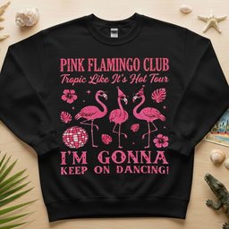Pink Flamingo Club Shirt And Im Officially Obsessed T Shirt Gift For Flamingo Lover