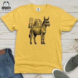 Bad Heavy Cotton Comfort Colors Tee Gift For Animal Lover