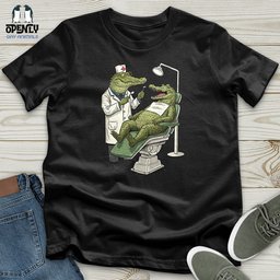 Alligator Dentist Unisex T Shirt Gift For Animal Lover