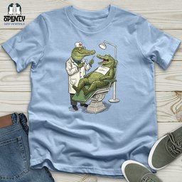 Alligator Dentist Unisex T Shirt Gift For Animal Lover
