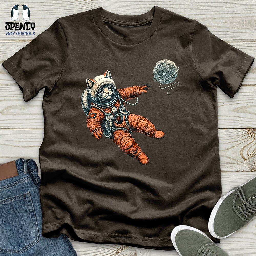 Astronaut Kitty Unisex T Shirt Gift For Cat Lover