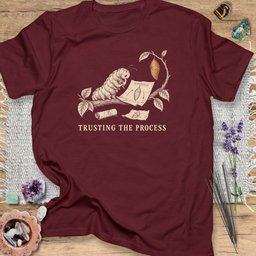 Trusting The Process T Shirt Gift For Yoga Lover