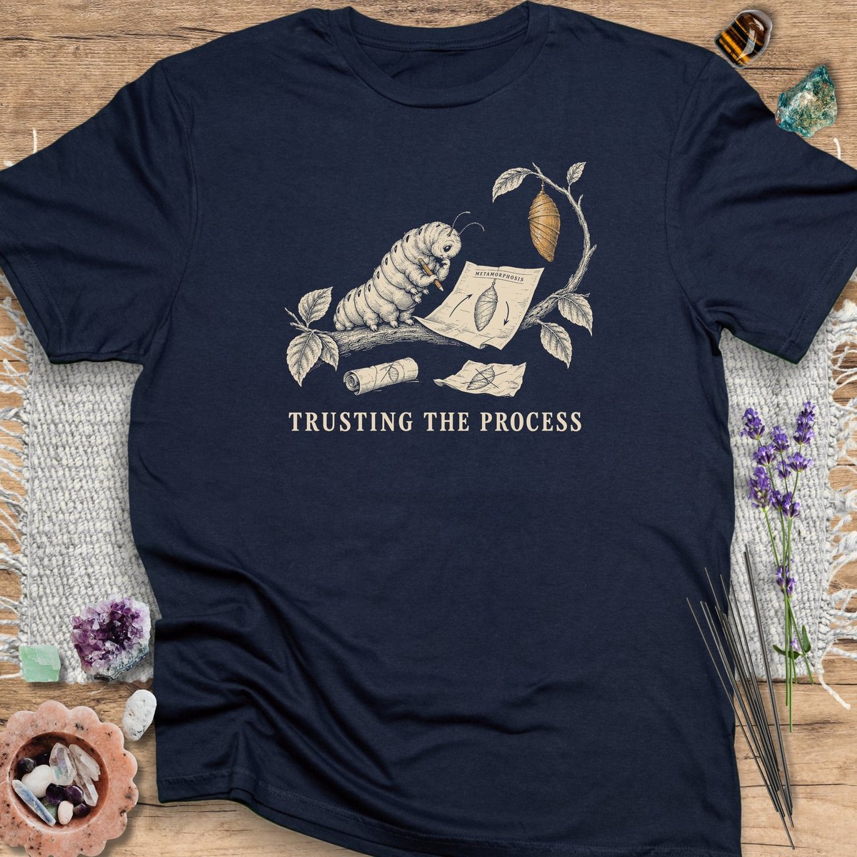 Trusting The Process T Shirt Gift For Yoga Lover