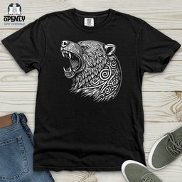 Back Off Bear Heavy Cotton Comfort Colors Tee Gift For Animal Lover